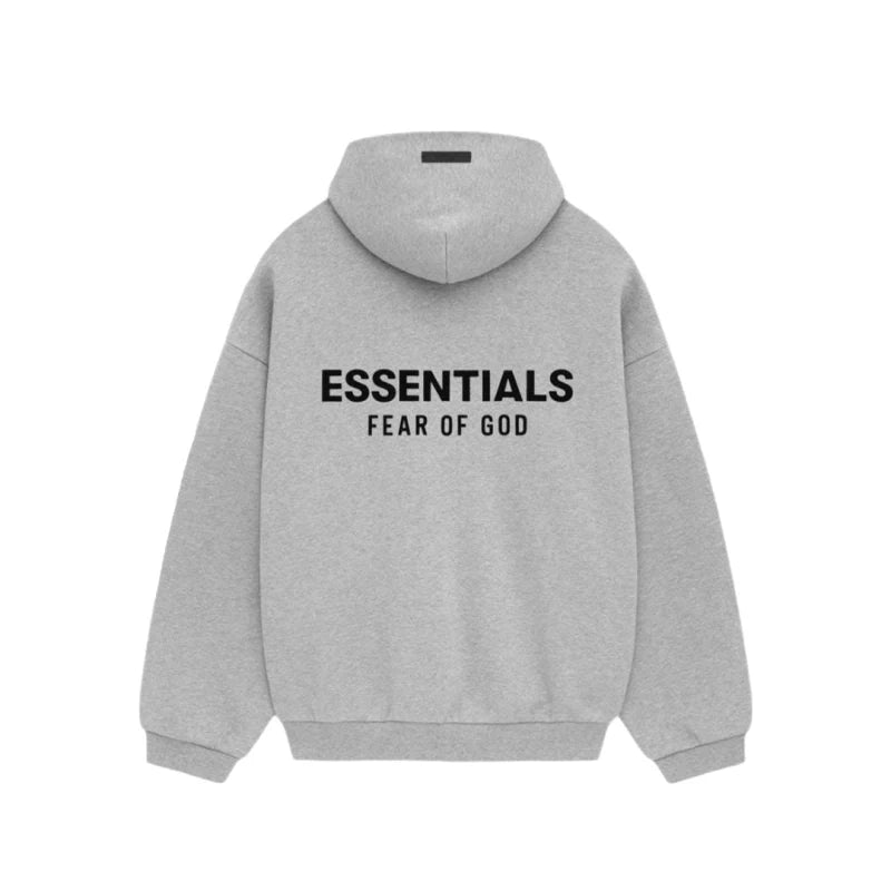 Essentials Hoodie Grey Black