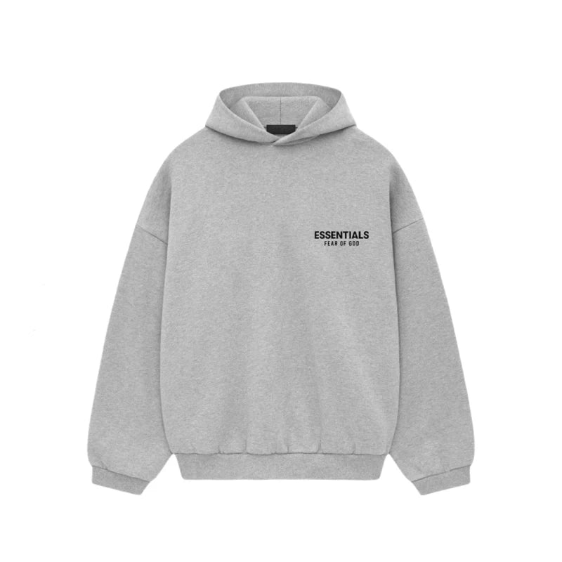 Essentials Hoodie Grey Black