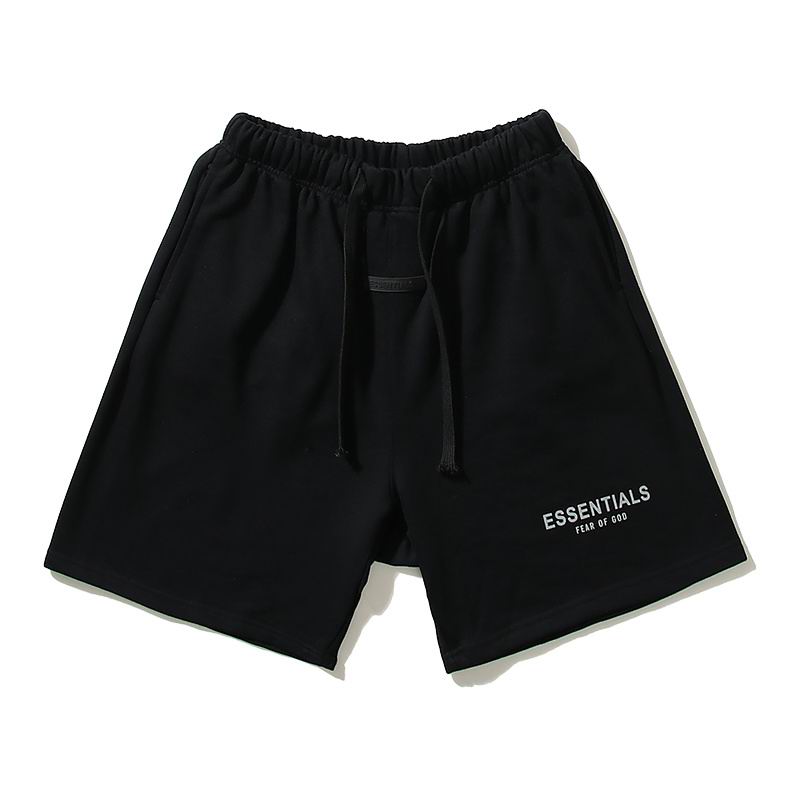 Essentials Shorts Black White