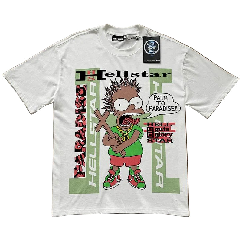 Hellstar P2P T-Shirt White