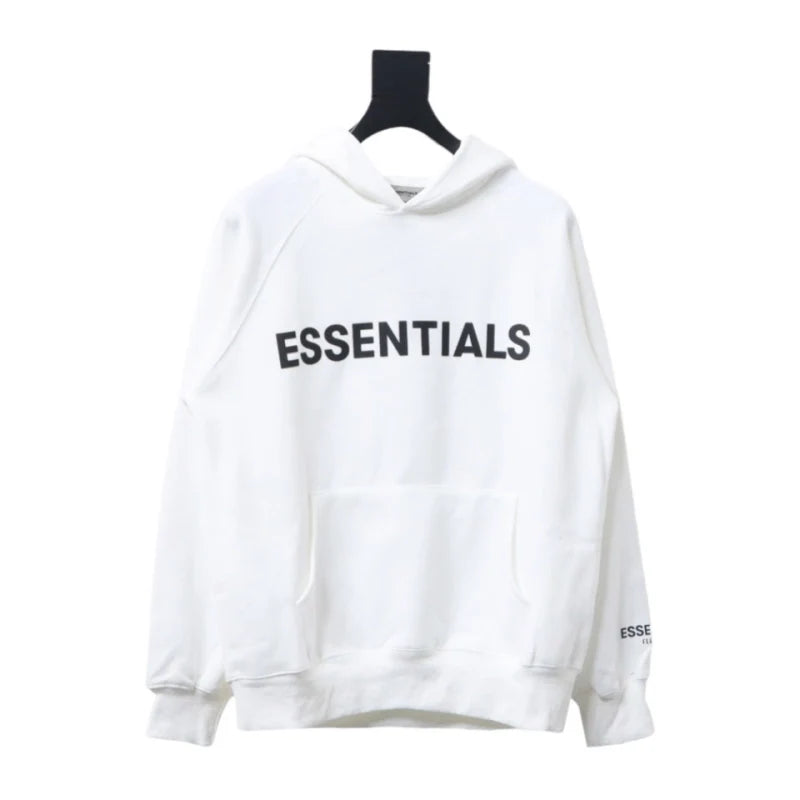 Essentials Hoodie White Black