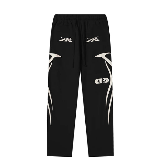 Hellstar Sports Sweatpants Black White